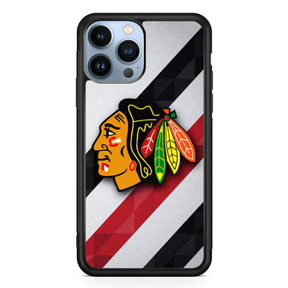 Chicago Blackhawks NHL Team iPhone 15 Pro Case