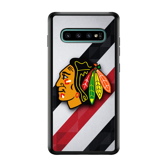 Chicago Blackhawks NHL Team Samsung Galaxy S10 Case