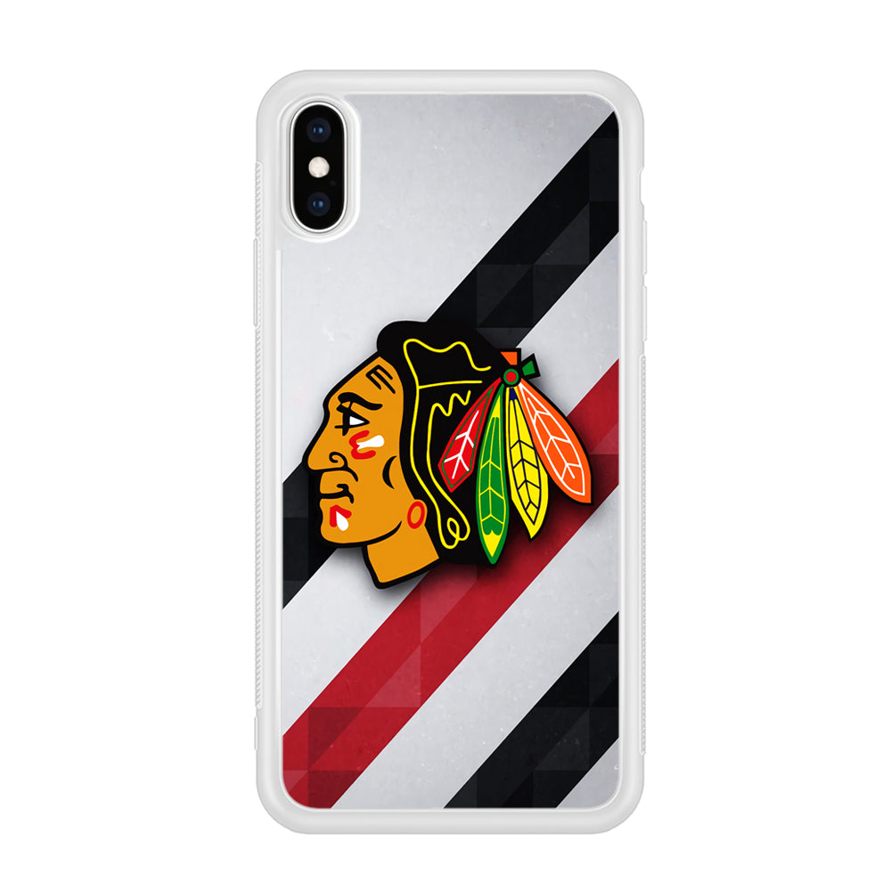 Chicago Blackhawks NHL Team iPhone X Case