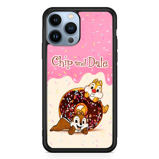 Chip And Dale Donut Creamy iPhone 14 Pro Max Case