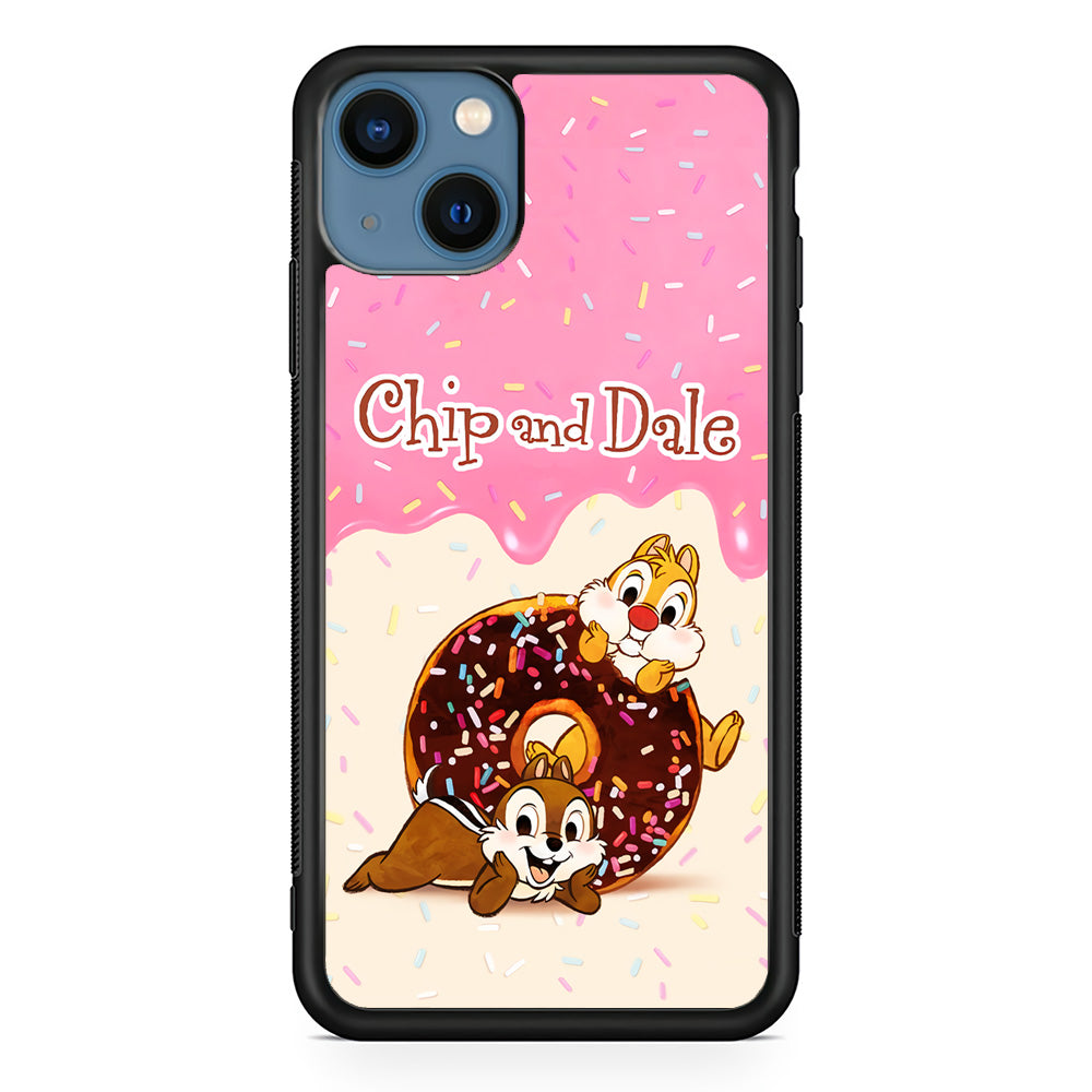 Chip And Dale Donut Creamy iPhone 15 Plus Case