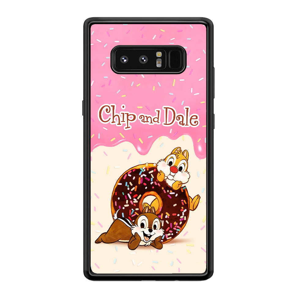 Chip And Dale Donut Creamy Samsung Galaxy Note 8 Case