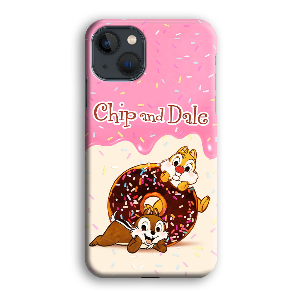 Chip And Dale Donut Creamy iPhone 14 Case