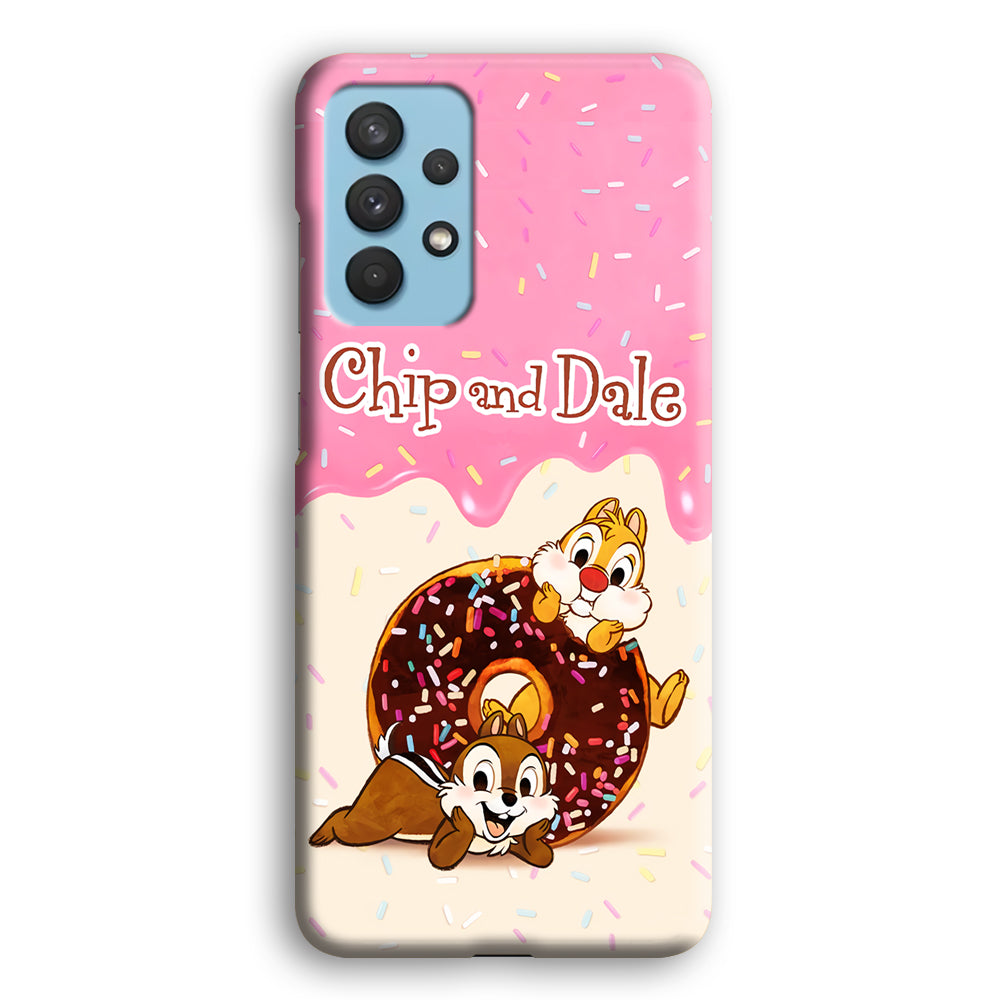 Chip And Dale Donut Creamy Samsung Galaxy A32 Case