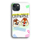 Chip And Dale Paper Clip Aesthetic iPhone 13 Case