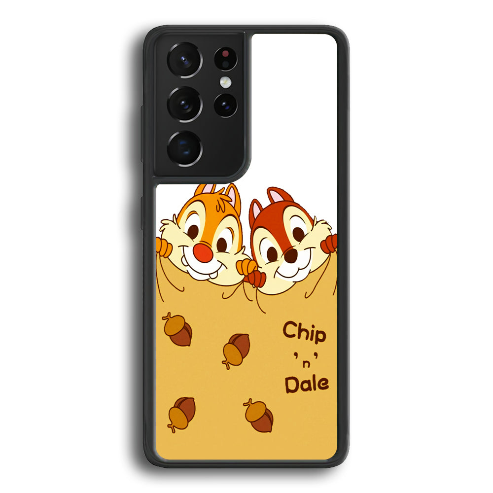 Chip And Dale Winter Blanket Samsung Galaxy S24 Ultra Case - Ezzystore