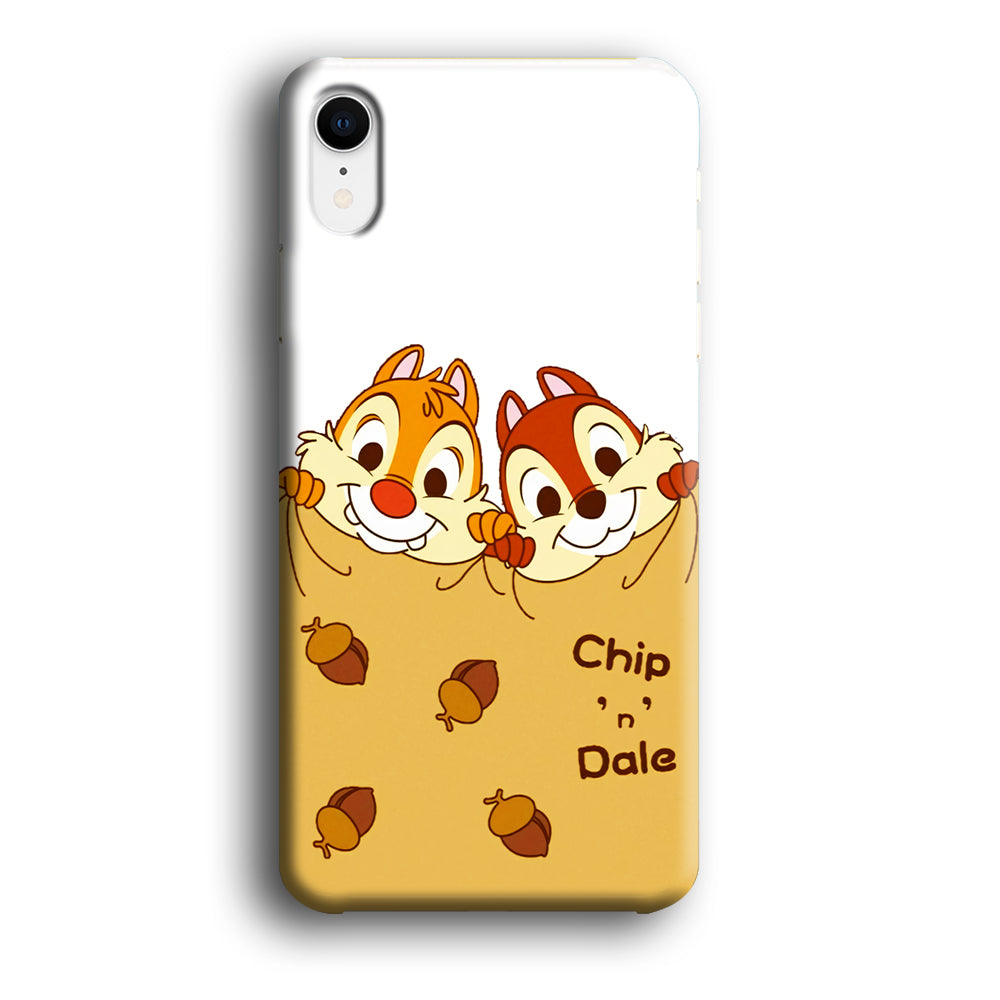Chip And Dale Winter Blanket iPhone XR Case