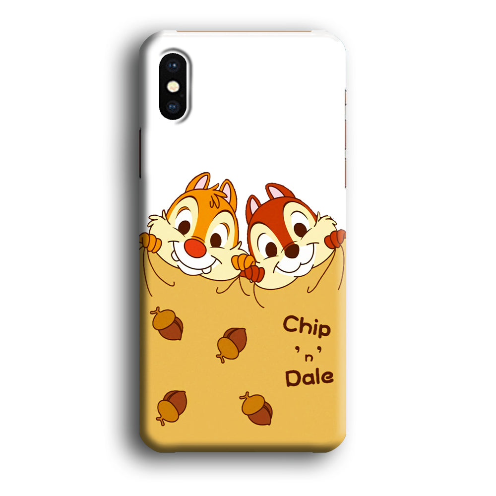 Chip And Dale Winter Blanket iPhone X Case