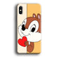 Chip Character Give Love Chip And Dale iPhone X Case