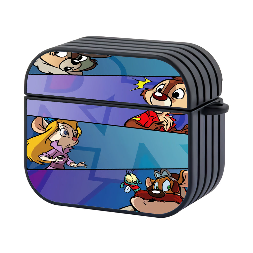 Chip N Dale Rescue Rangers Surprised Hard Plastic Case Cover For Apple Airpods 3 - Ezzystore