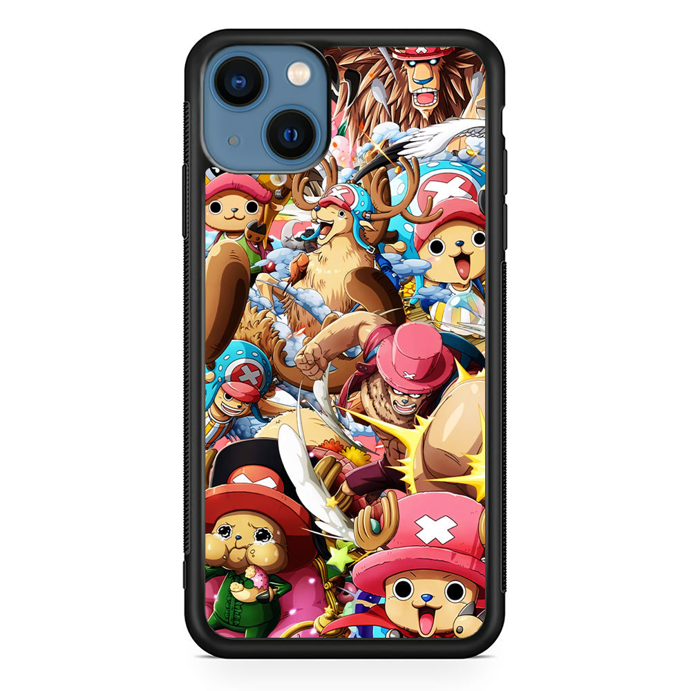 Chopper One Piece Transformation Character iPhone 14 Case