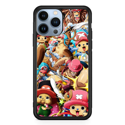 Chopper One Piece Transformation Character iPhone 14 Pro Max Case