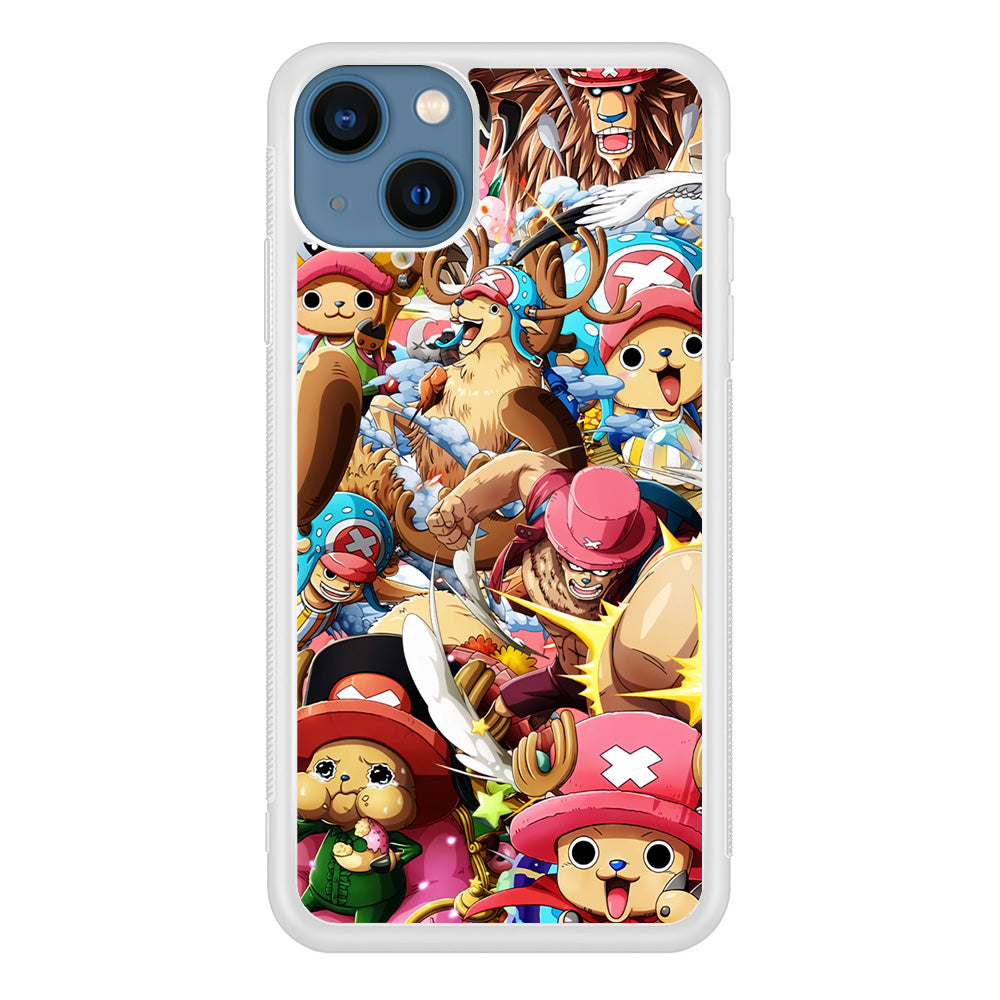 Chopper One Piece Transformation Character iPhone 14 Case