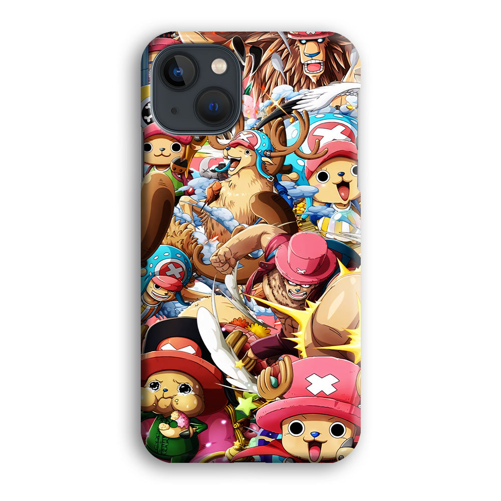 Chopper One Piece Transformation Character iPhone 14 Case