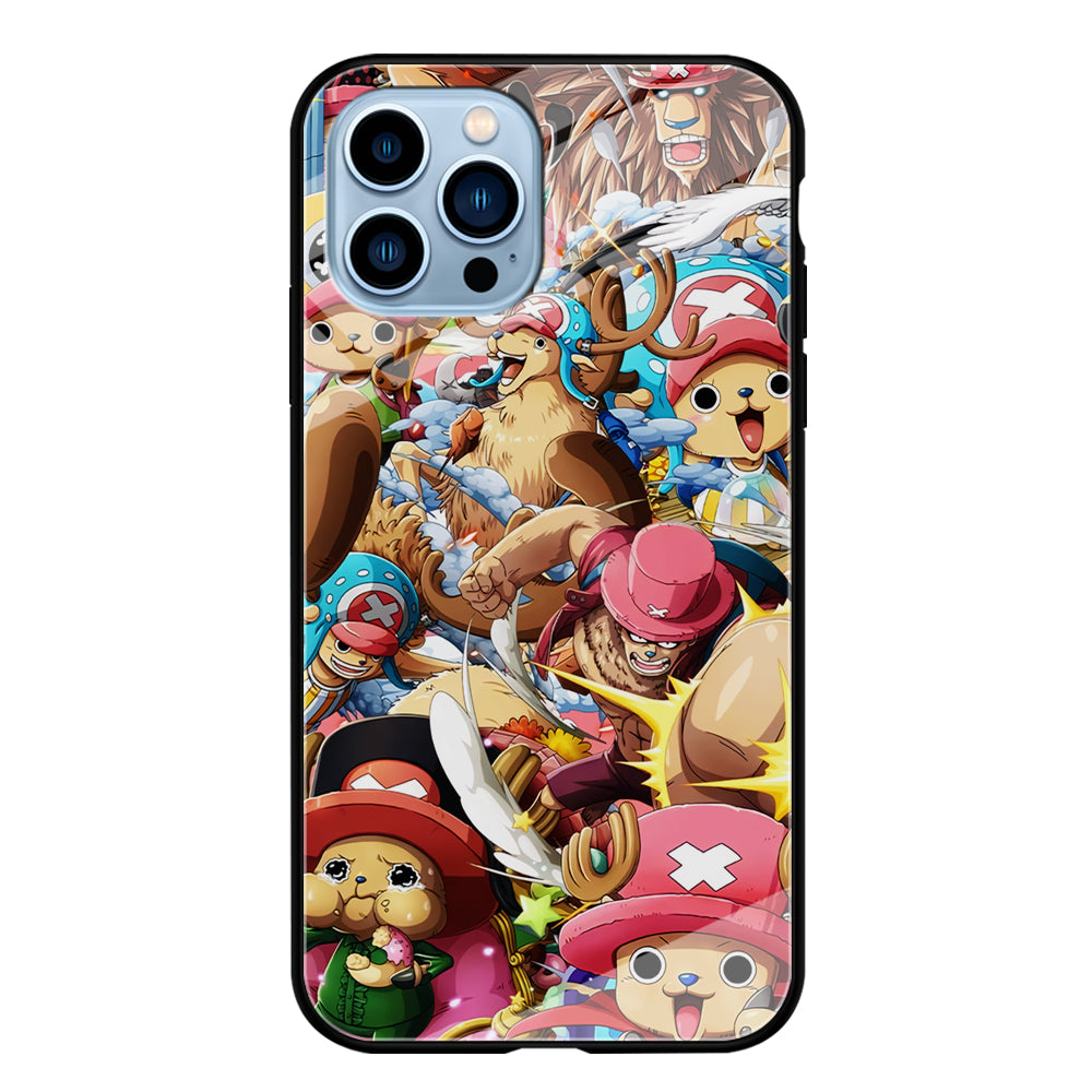 Chopper One Piece Transformation Character iPhone 14 Pro Max Case