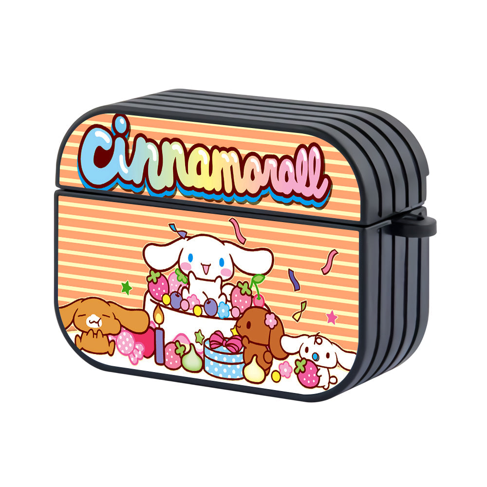 Cinnamoroll Birthday Momment Hard Plastic Case Cover For Apple Airpods Pro 2 - Ezzystore
