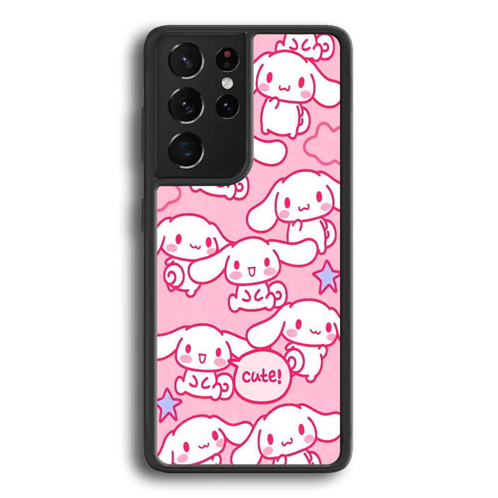 Cinnamoroll Cute Pink Samsung Galaxy S24 Ultra Case - Ezzystore