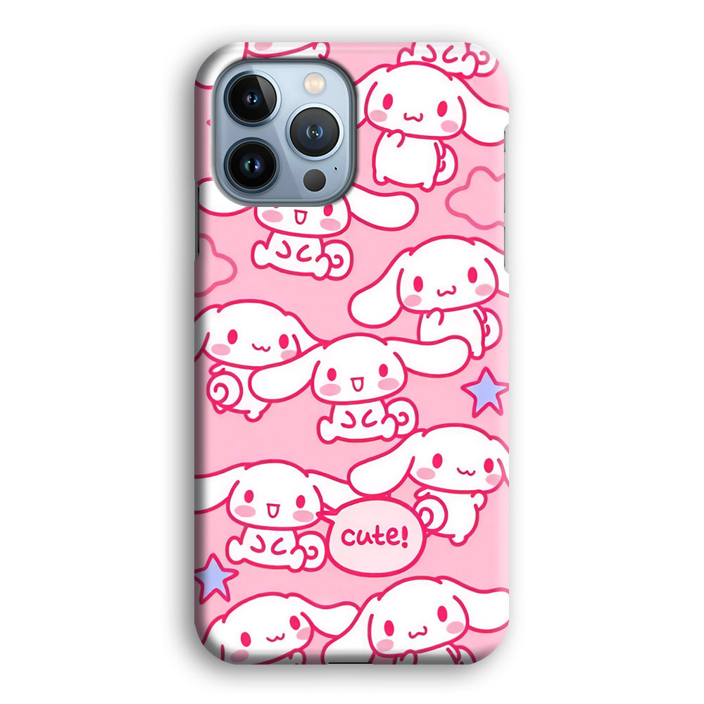 Cinnamoroll Cute Pink iPhone 15 Pro Case