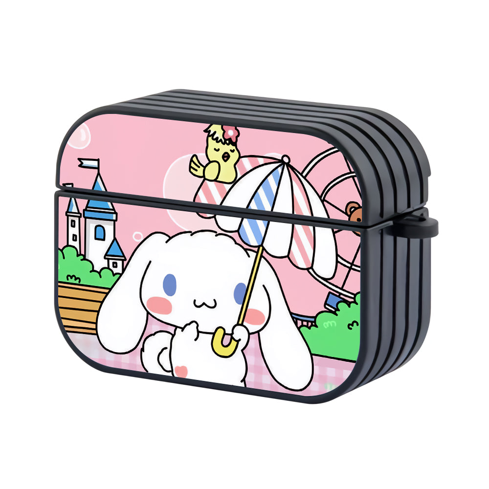Cinnamoroll Happy And Holiday Hard Plastic Case Cover For Apple Airpods Pro 3 - Ezzystore