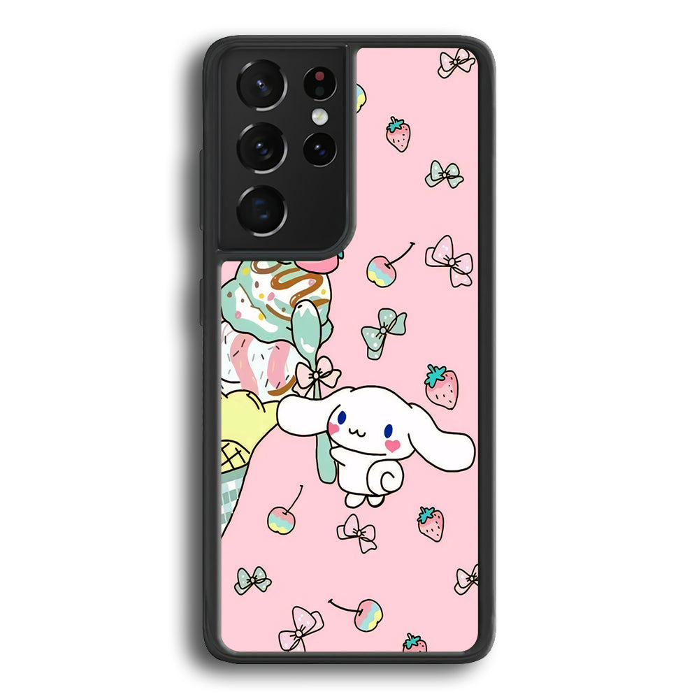 Cinnamoroll Ice Cream Dessert Samsung Galaxy S24 Ultra Case - Ezzystore