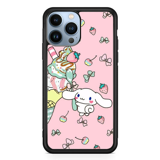 Cinnamoroll Ice Cream Dessert iPhone 14 Pro Max Case