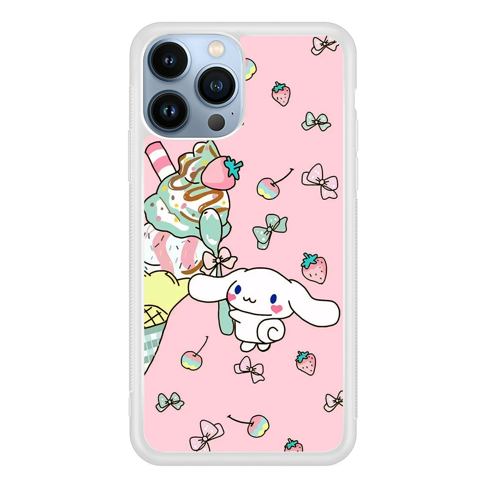 Cinnamoroll Ice Cream Dessert iPhone 15 Pro Case