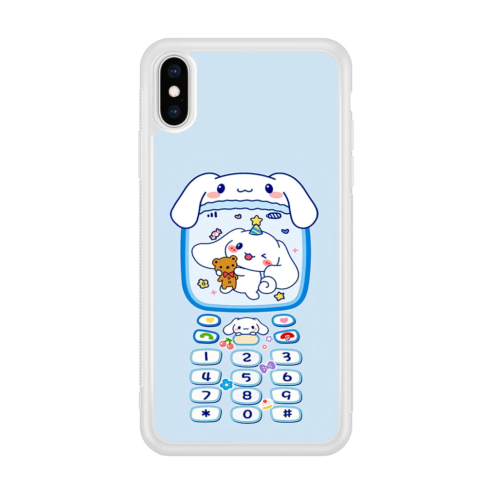 Cinnamoroll Phone Mode iPhone XS Case