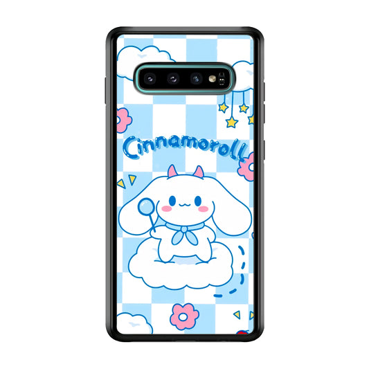 Cinnamoroll Square Of Aesthetic Samsung Galaxy S10 Case