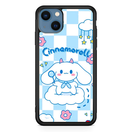 Cinnamoroll Square Of Aesthetic iPhone 14 Case