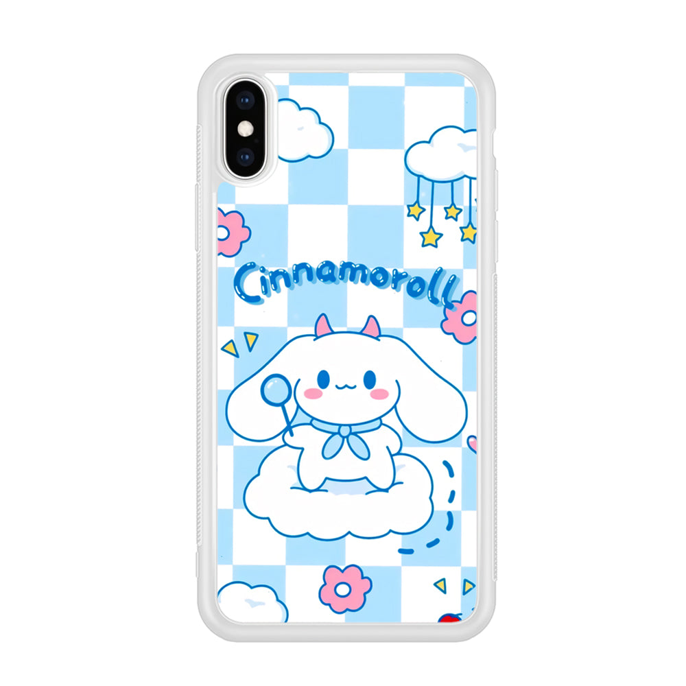 Cinnamoroll Square Of Aesthetic iPhone X Case