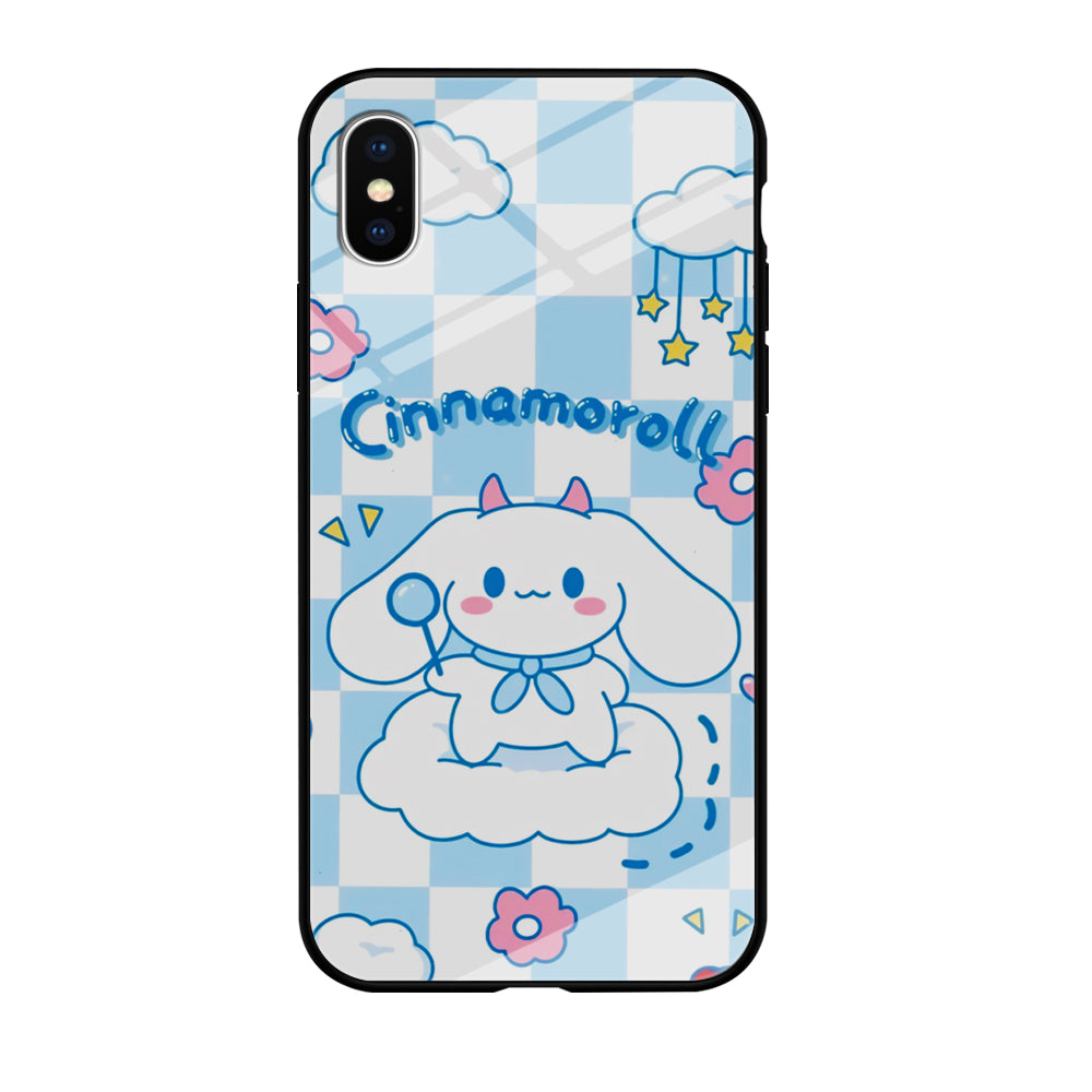 Cinnamoroll Square Of Aesthetic iPhone XS Case