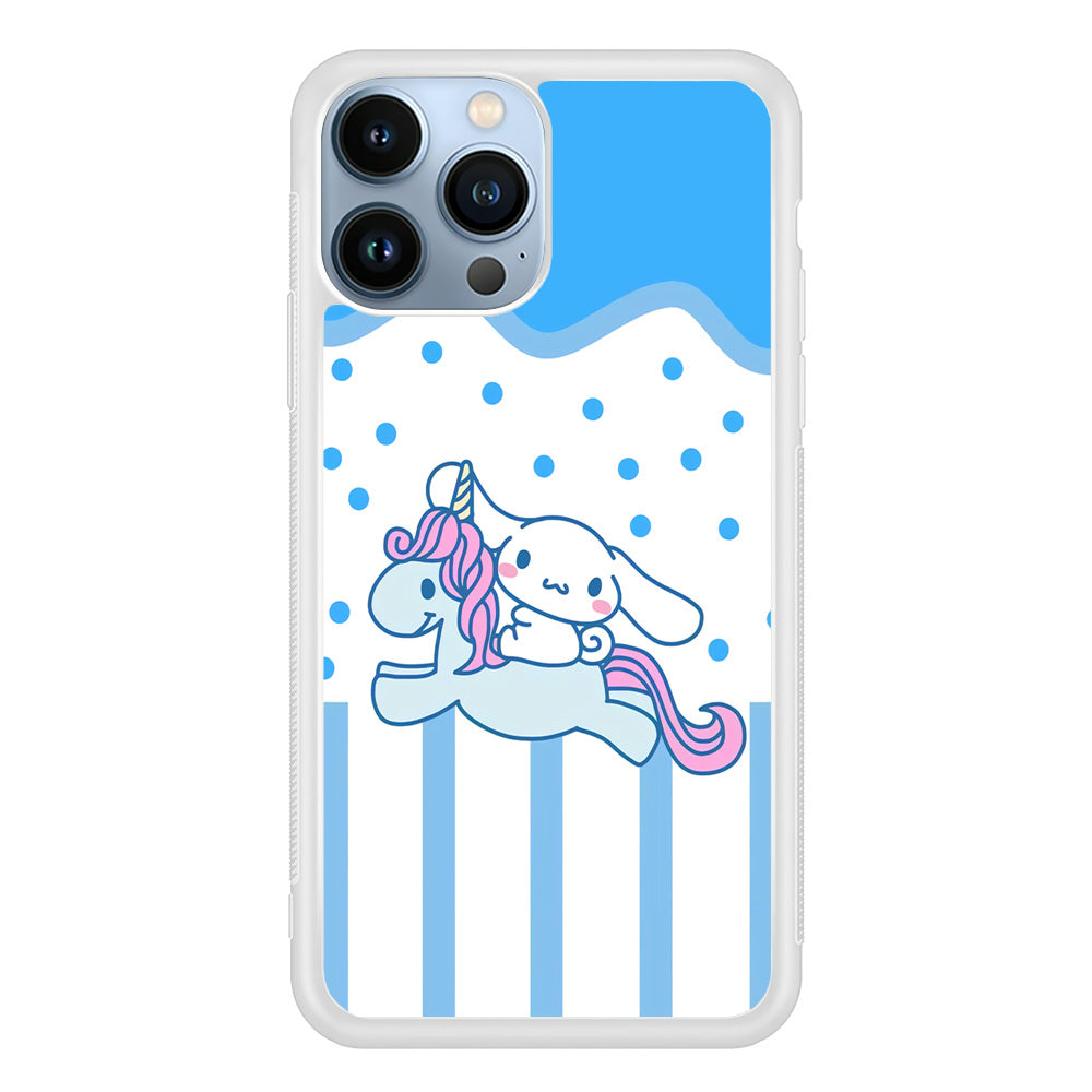 Cinnamoroll With Unicorn iPhone 15 Pro Case