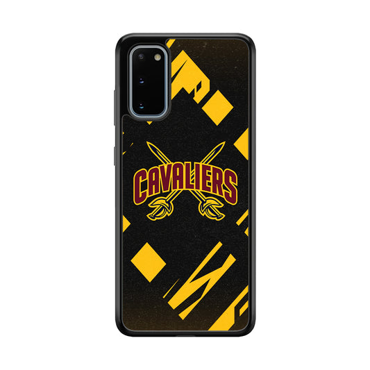 Cleveland Cavaliers Yellow Pattern Samsung Galaxy S20 Case