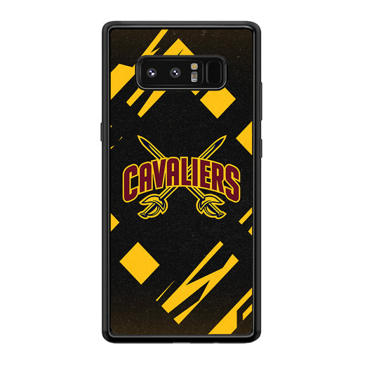 Cleveland Cavaliers Yellow Pattern Samsung Galaxy Note 8 Case