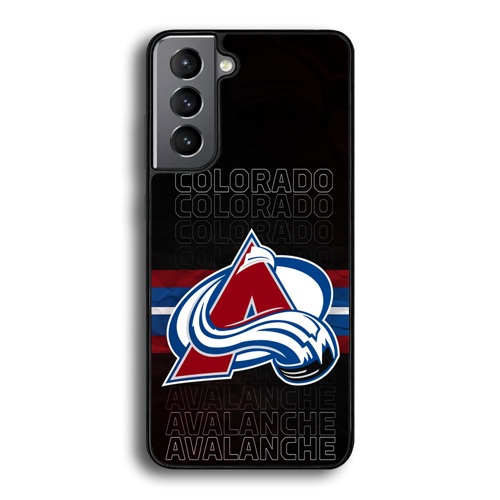 Colorado Avalanche Word Of Team Samsung Galaxy S24 Plus Case - Ezzystore