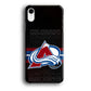 Colorado Avalanche Word Of Team iPhone XR Case
