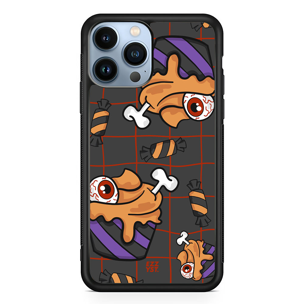 Creepy Party Props Cup of Bone Ice Cream Magsafe iPhone Case