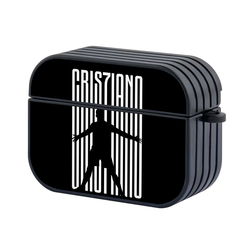 Cristiano Ronaldo Icon of Player Hard Plastic Case Cover For Apple Airpods Pro 3 - Ezzystore