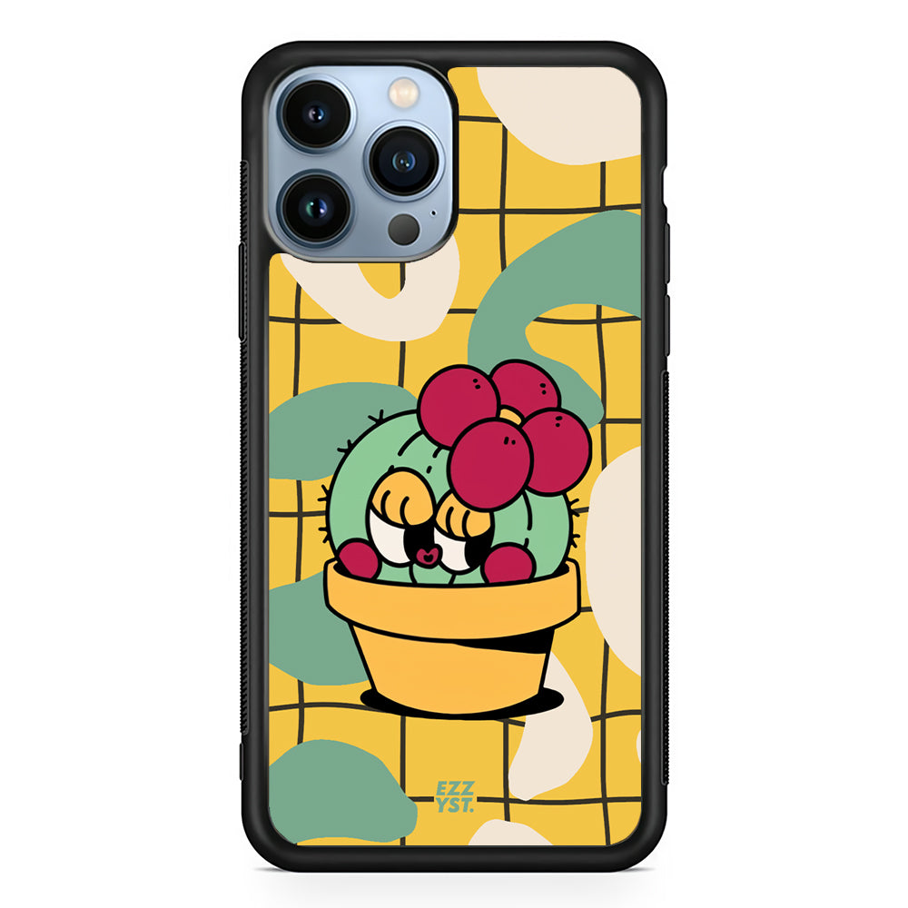 Cute Desert Plants Shy Little Cactus Magsafe iPhone Case