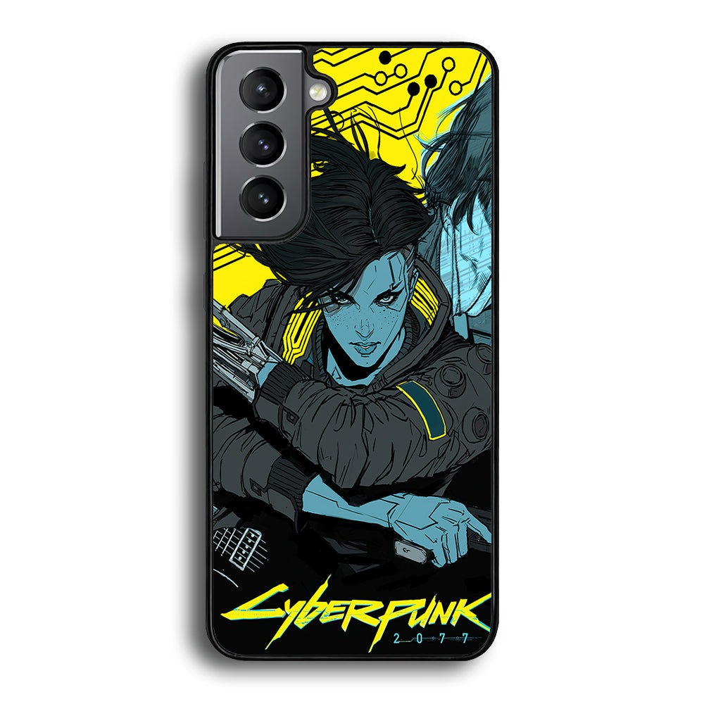 Cyberpunk Judy Character Samsung Galaxy S24 Case - Ezzystore