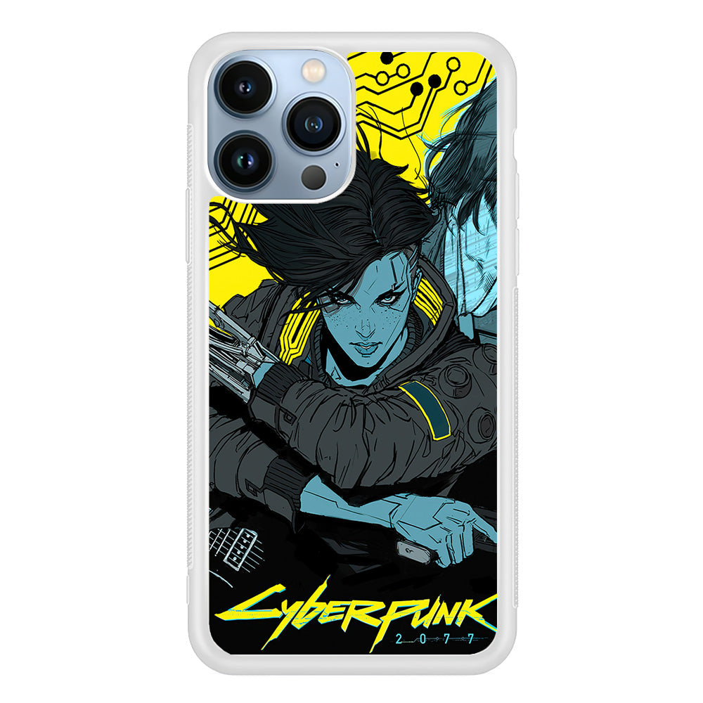 Cyberpunk Judy Character iPhone 15 Pro Max Case