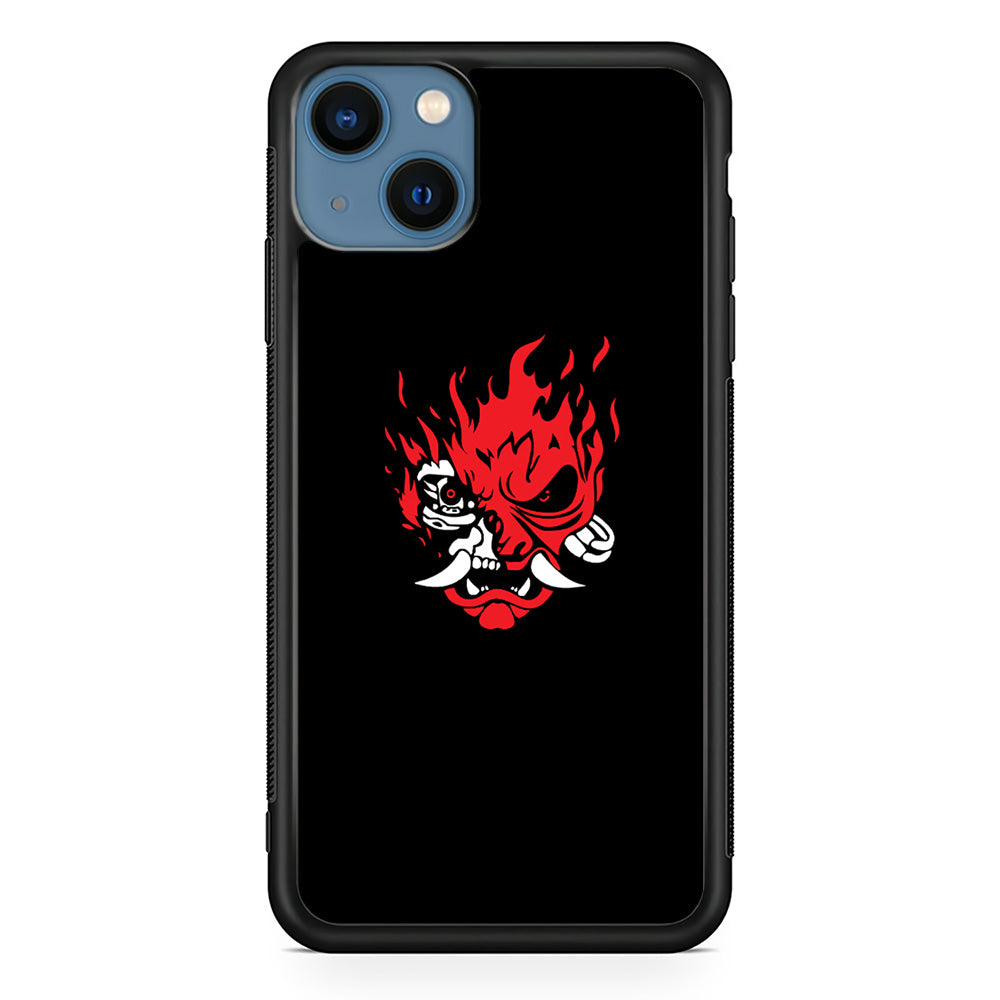 Cyberpunk Logo Black iPhone 14 Case