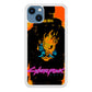 Cyberpunk Samurai Paint Art iPhone 14 Case