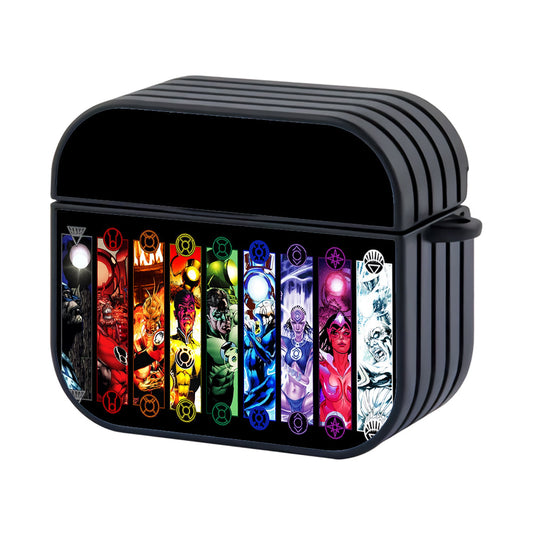 DC Comics Heroes Art Hard Plastic Case Cover For Apple Airpods 4 - Ezzystore