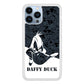 Daffy Duck Silhouette Of Pattern iPhone 14 Pro Case