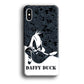 Daffy Duck Silhouette Of Pattern iPhone XS Case