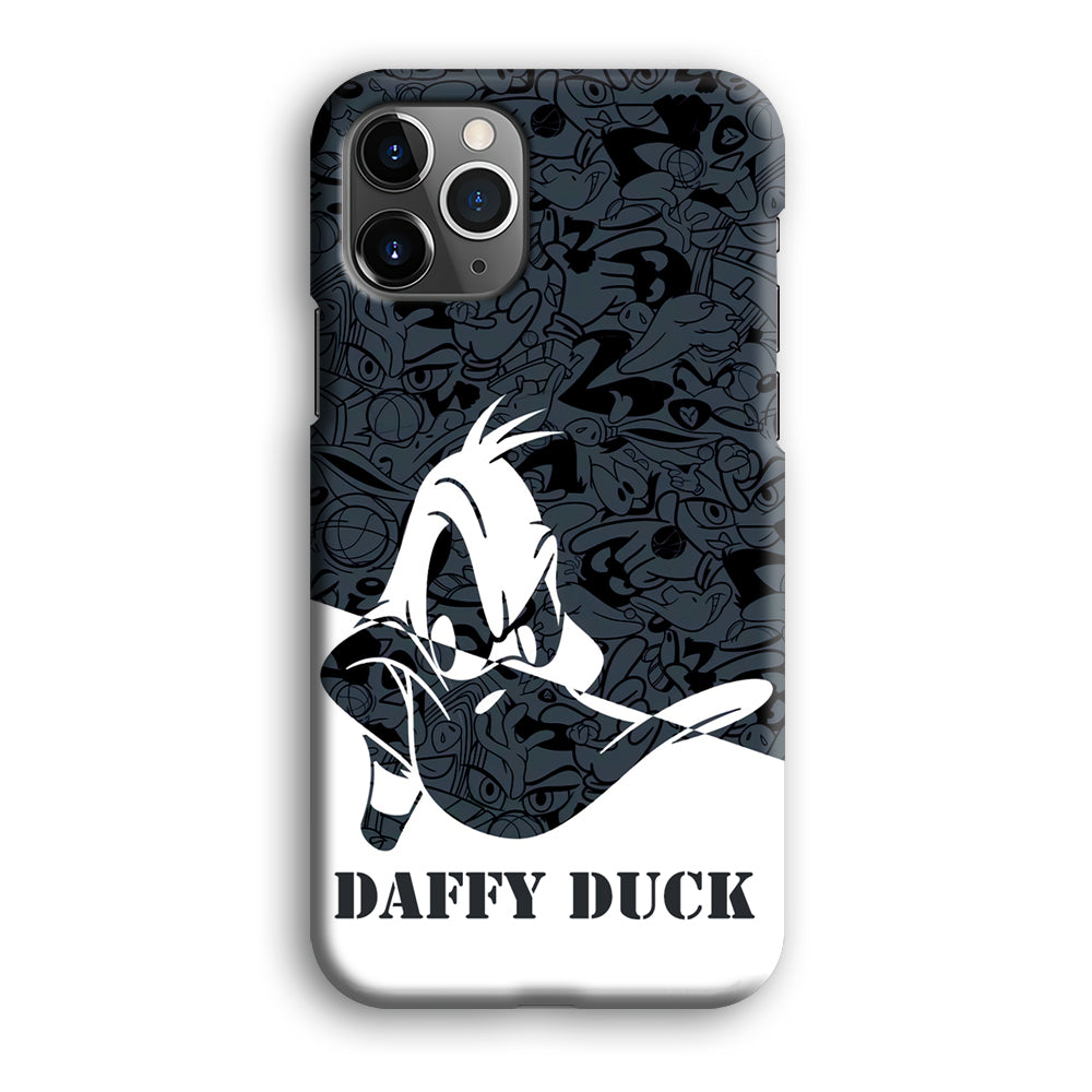 Daffy Duck Silhouette Of Pattern iPhone 12 Pro Max Case