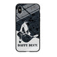 Daffy Duck Silhouette Of Pattern iPhone Xs Max Case