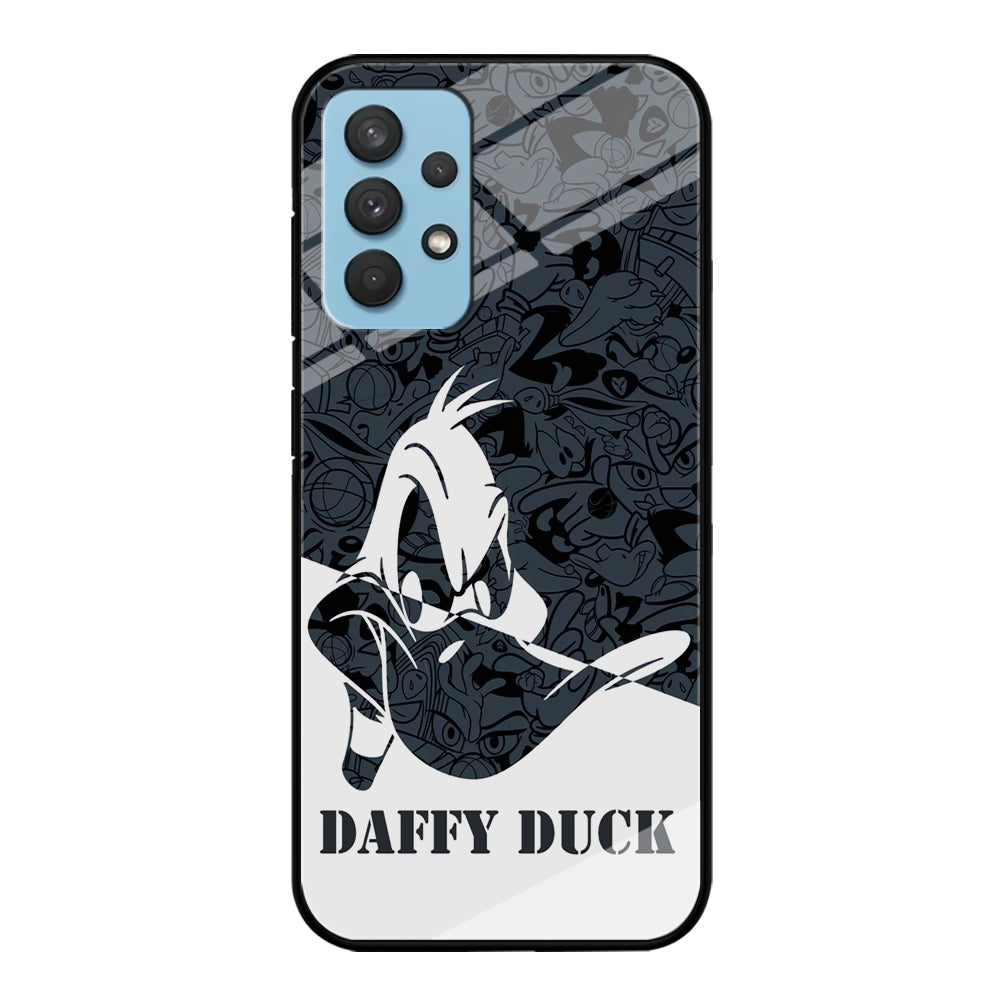 Daffy Duck Silhouette Of Pattern Samsung Galaxy A32 Case