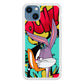 Daffy Duck Versus Bugs Bunny Battle iPhone 13 Case